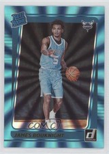 2021-22 Panini Donruss Rated Rookie Holo Teal Laser James Bouknight #201 0it8