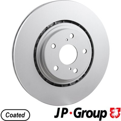 2x JP GROUP Bremsscheibe 4863104200 für TOYOTA RAV NX LEXUS 4 SIENNA ALPHARD 3