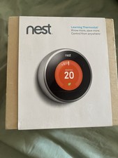 Google Nest Learning Thermostat and Heatlink Silver 2nd Generation