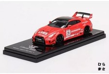Diecast 1/43 LB Silhouette WORKS GT Nissan 35GT-RR V1 Red Black Detailed