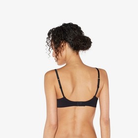 La Perla Zephyr Underwire Lace Bra 32B Black Sheer Tulle Mesh Floral Unpadded