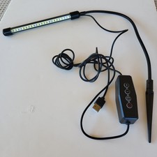 LED Grow Light Indoor Plant Lamp with Stake and Timer 1 Tube Gooseneck, bendable