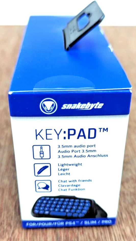 SB909900 Controller Keypad Chat pad For PS4 Slim Pro Snake byte New - Image 4 of 4