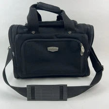 Nassau Ricardo Beverly Hills  Carry-On Shoulder Bag Luggage 16x12 X 7 Black