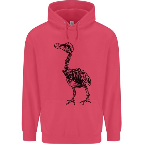 A Dodo Skeleton Childrens Kids Hoodie - Picture 8 of 29