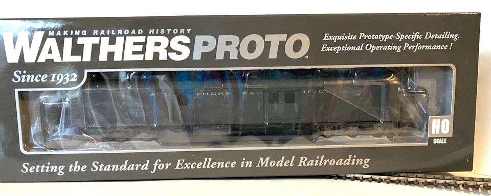 Coche de equipaje Walthers Proto Ho 70' ACF techo arqueado Southern Pacific 920-17363 Foto 3 de 4