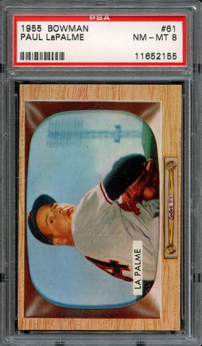 1955 Bowman Paul LaPalme #61 card