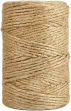 Jute Twine, 328 Feet 3Mm Strong Natural Garden Twine for Climbing Plants, Tomato