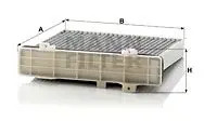 MANN-FILTER CUK 2230 Filtro abitacolo Filtro al carbone attivo - Immagine 2