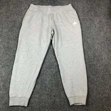 Adidas Essentials French Terry Tapered Cuff Logo Pants Grey IC8816 Mens XL