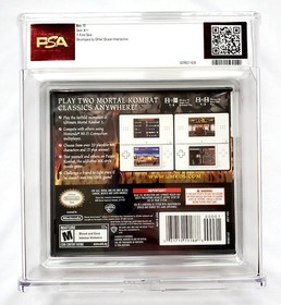 Gem Mint ULTIMATE MORTAL KOMBAT Nintendo DS Graded PSA 10 A++ Gold WATA 2007 VGA