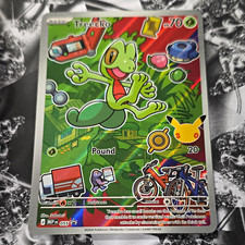 Nintendo Treecko 055 MEP Holo Promo EN 2026 HP 70 Basic Autographed