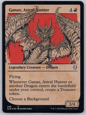 Ganax, Astral Hunter (Showcase) Foil (398) - CLB: Battle for Baldur's Gate NM