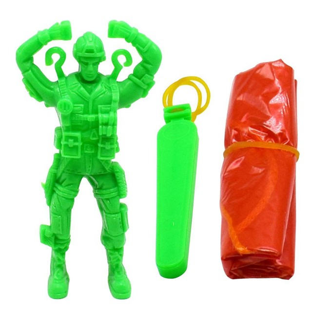 parachute toy soldier