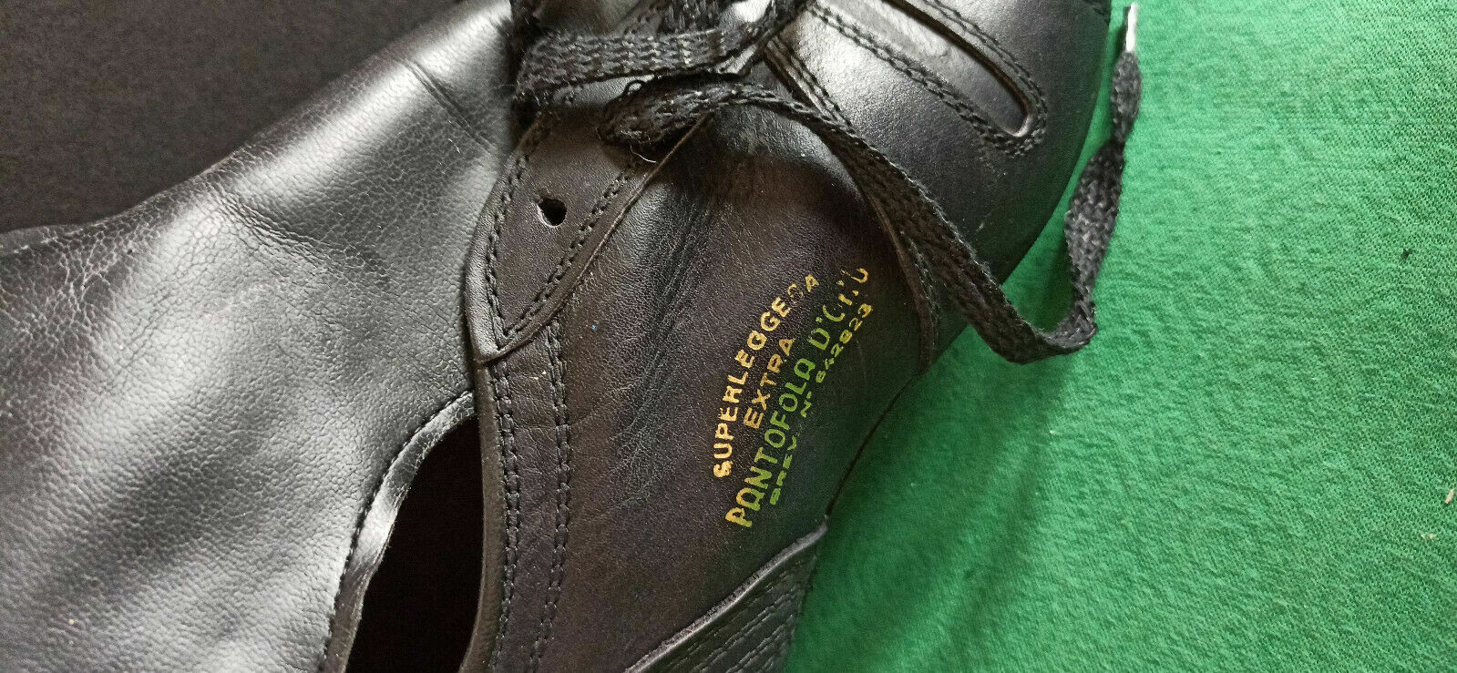 PANTOFOLA D’ORO vintage pantofola d'oro Emidio Lazzarini Super Leggera EXTRA brev. ascolana