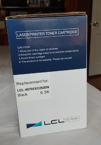 LCL toner Cartridge-Black ricoh c252dn/407653 - Picture 5 of 6