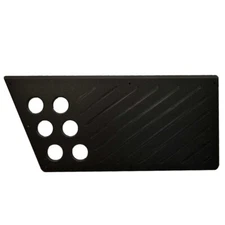 Nitro Boat Rod Holder Panel 184893 | Z20 Black Starboard 6 Slot