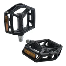 Wellgo MG3 Magnesium Pedals 9/16" For MTB BMX DH Platform DU Bearing , Black