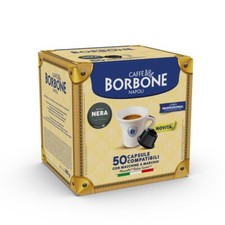 50 Capsule Caffè Borbone Miscela NERA Compatibili Dolce Gusto Nescafè