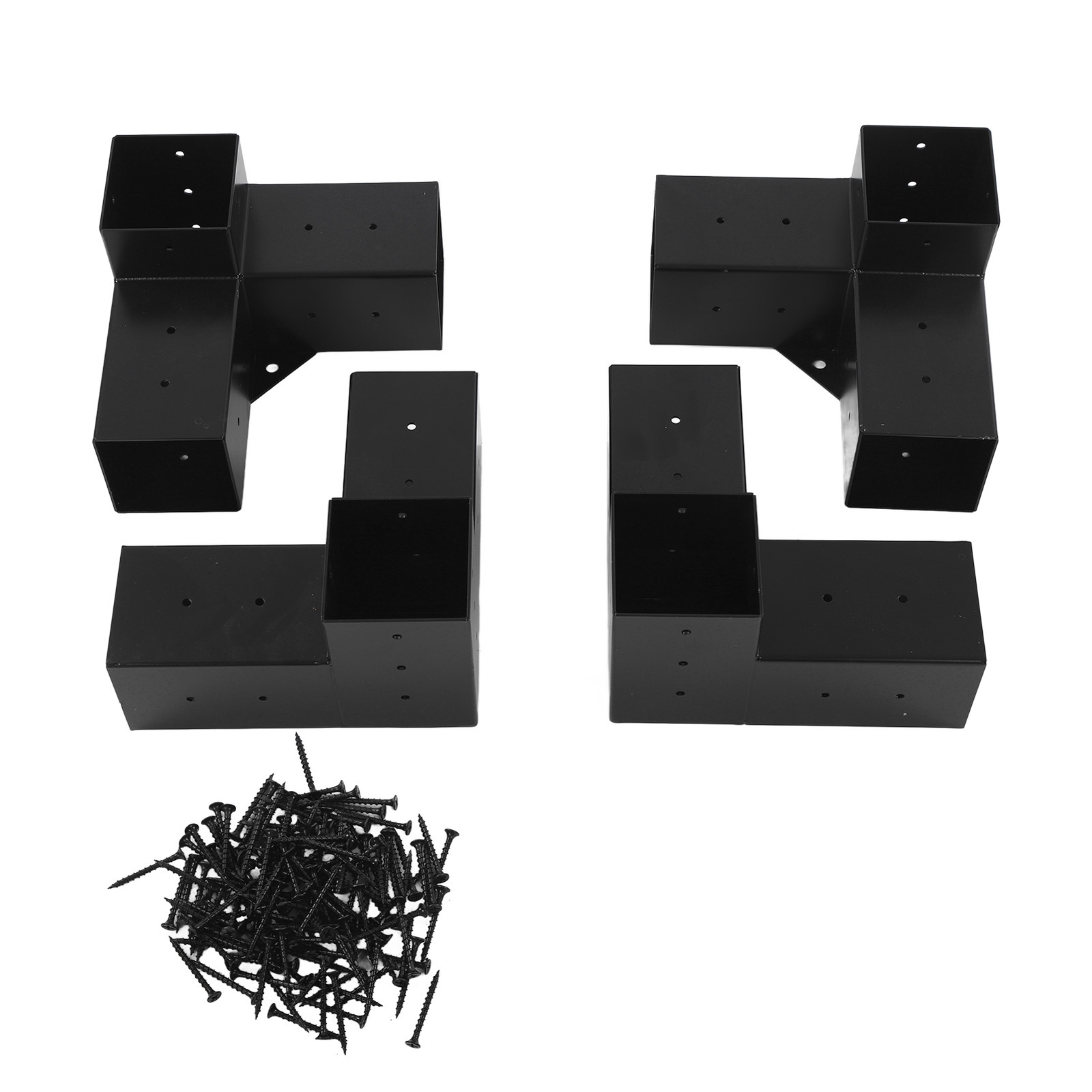 3WAY Pergola Brackets Kit,Pergola Corner Bracket for Wood Lumber