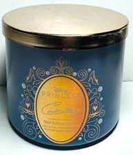 *NEW* DISNEY PRINCESS ~ CINDERELLA ~ 3 Wick CANDLE  ~ Bath & Body Works
