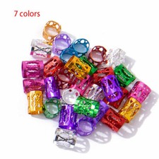 100pcs Hair Jewelry Braid Rings Cuffs Pendants Dreadlocks Beads Accessories