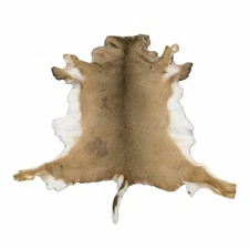 Deerskin Hair On Hide Full Deer Hide Soft Rug Pelt