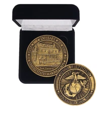 w/box 2025 United States Marine Corps Challenge Coin 250th anniversary birthday
