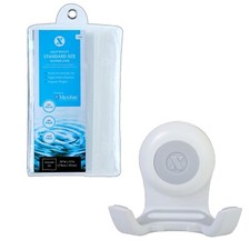 SlipX Solutions Lightweight Clear Liner  Double Hook Bundle