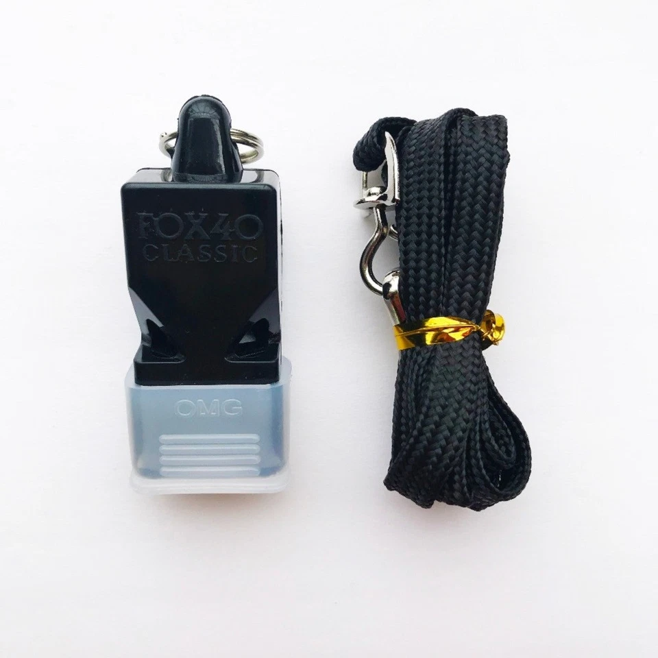 Fox 40 Classic Whistle CMG Referee Outdoor Indoor Football Sport Safe 8 COLOURS! - image 2 of 4