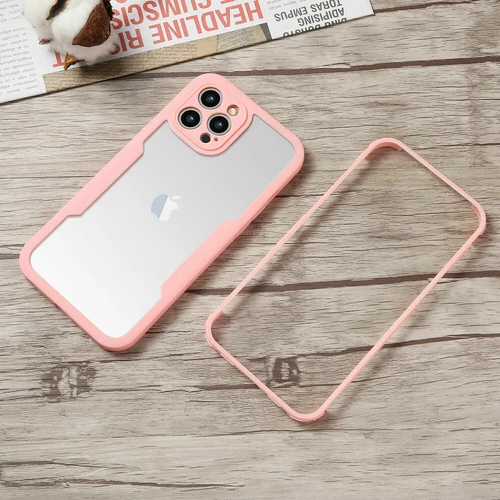 Clear Case für iPhone 15 14 Pro Max 13 12 11 XR 360° Full Screen Schutz Hülle - Bild 28 von 37