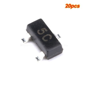 pcs Smd Triode 807 40 5c Sot 23 Pnp 45v 500ma Transistor Ebay