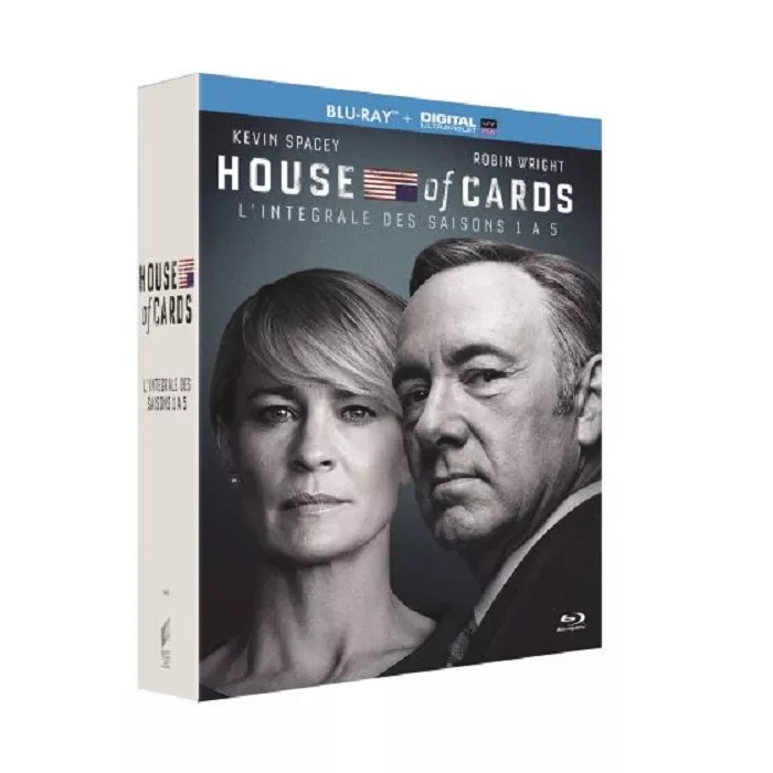 House Of Cards the Complete First Seasons 1 IN 5 Box Blu-Ray New