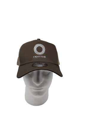 New With Tags Invitae Genetic Testing Adjustable Baseball Hat Brown New Era Cap