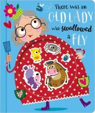 There Was an Old Lady Who Swallowed a Fly - Board book - GOOD
