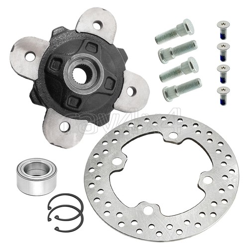 Front Wheel Hub & Brake Rotor Kit for Polaris Ranger 900 1000 EV Diesel XP Crew - Bild 1 von 12