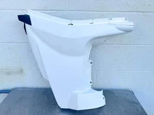 2015 Evinrude 30 HP 2 Stroke Outboard Lower Apron Cowling Starboard White 500817