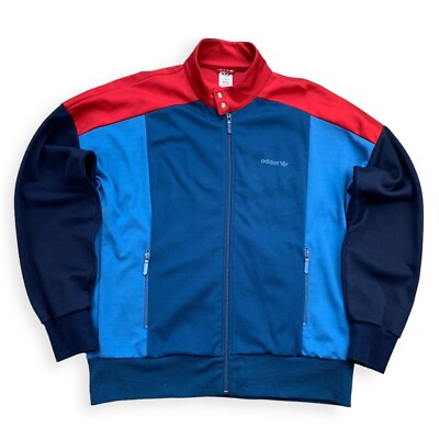 adidas vintage Jacke 52 L 80er Trainingsjacke Jacket 80s