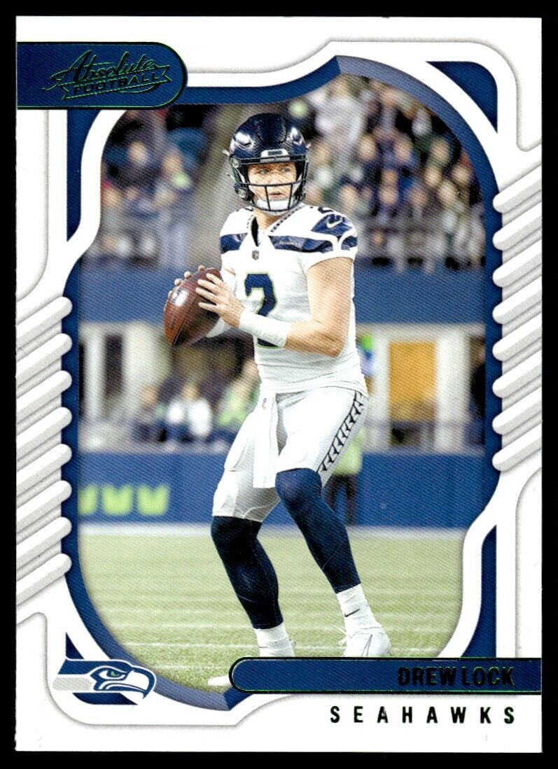2022 Panini Absolute Drew Lock Seattle Seahawks Football Card #84