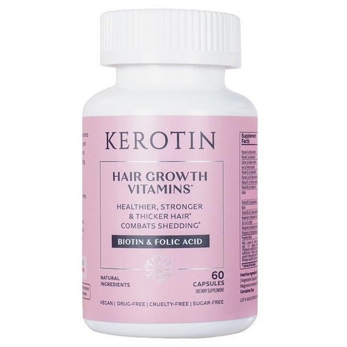 2 KEROTIN HAIR GROWTH VITAMINS Keratin Treatment Hair Loss Supplement