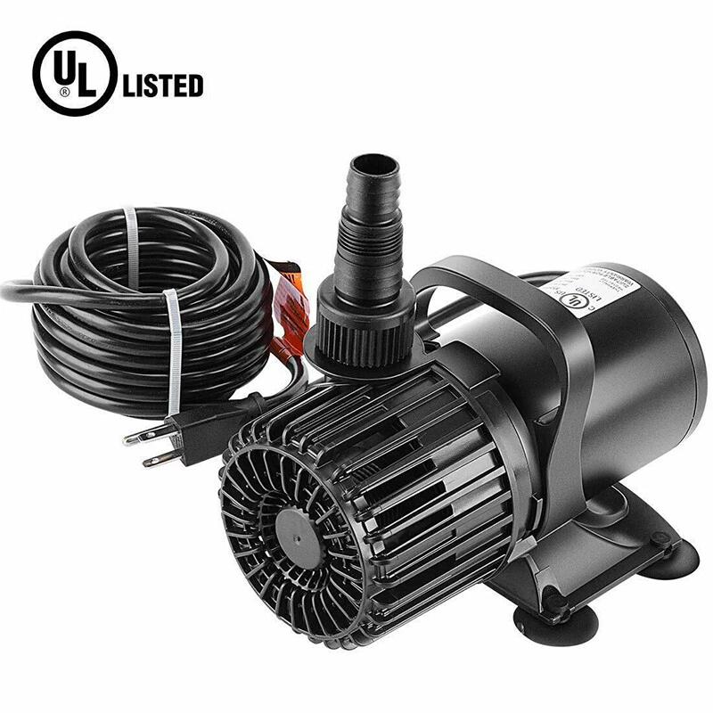 Bomba de agua eléctrica sumergible para estanque Koi piscina cascada fuentes pecera Foto 2 de 4