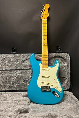 2020 Fender American Professional II Stratocaster Miami Blue w/OHSC