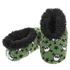 Snoozies Fleece Slippers Boys: Skulls: Small (12-13)