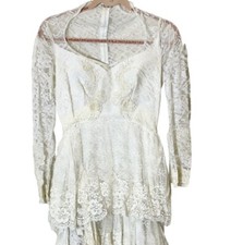   Vintage Bridallure Lace Wedding Dress-gorgeous 