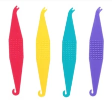 20 Ortho Orthodontic Assorted Elastic Rubber Band Placers for Braces Colors