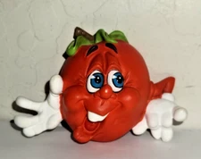 Gigglin Groceries Jack Graham Second Nature  Tomato Anthropomorphic Wall Plaque