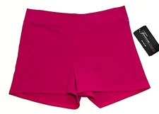 Theatricals Classwear Booty Shorts Dance Cotton Stretch Mulberry New Women XL