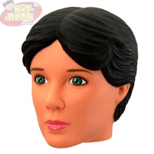 FemBasix GI JANE Tia Female Head Black Hair Green Eyes 1:6 (TBD61)