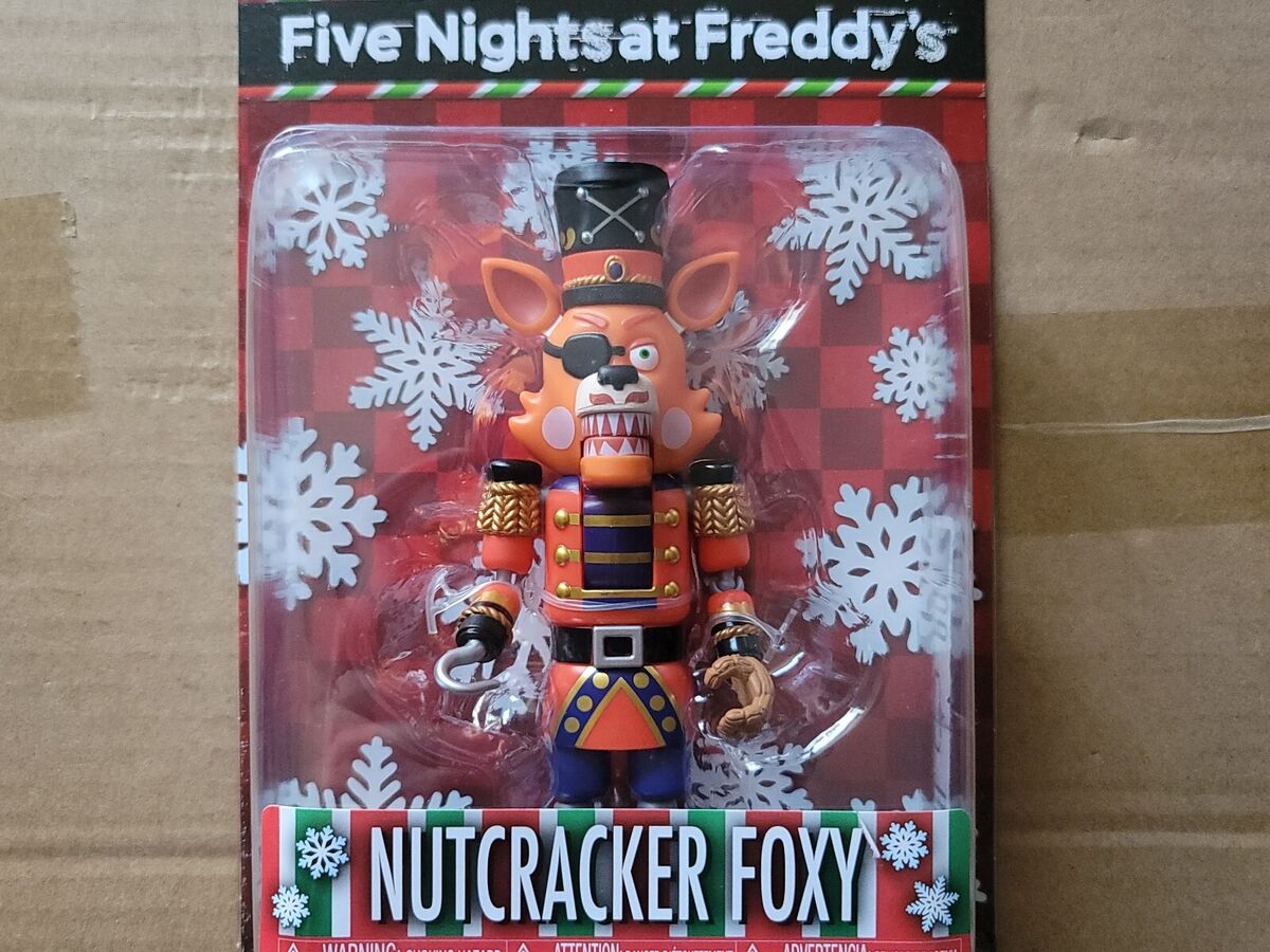 Pop! Plush: FNAF Five Nights at Freddy's - Nutcracker Foxy (Walmart  Exclusive)