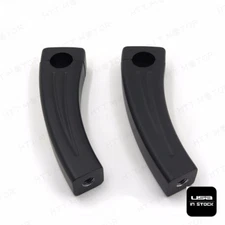 Handlebar Risers For universal bikes (1" Bar) 5.5" Black Motorcycle bar Pullback